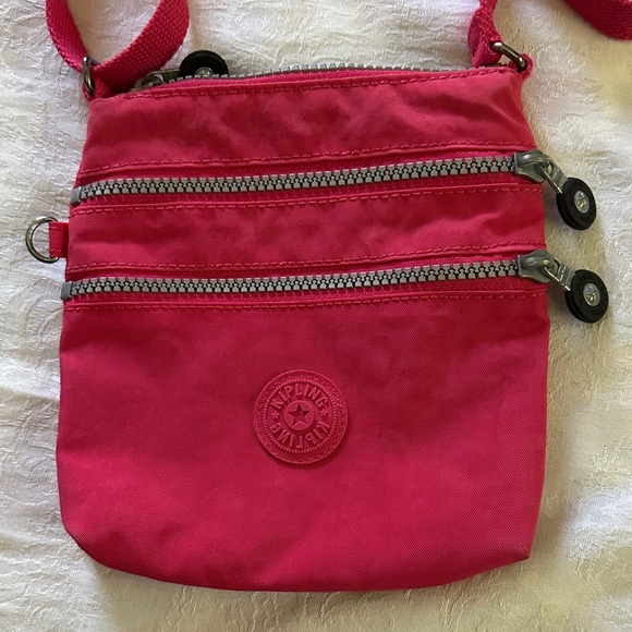 Kipling Fuchsia Crossbody Bag Purse - Picture 1 of 10